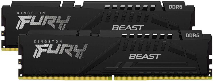 Kingston FURY Beast 32GB Kit DDR5 6000 CL36 für 108,40€ (statt 125€)
