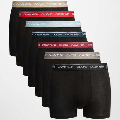 7er Pack Calvin Klein Boxershort ab 50,55€ (statt 60€)