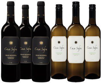 Weinnpaket Casa Safra Gran Reserva & Verdejo für 28,99€ (statt 60€)