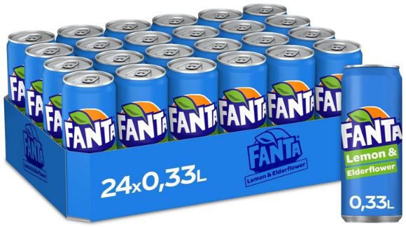 24x Fanta Lemon & Elderflower, 330ml ab 14,48€ (statt 20€)