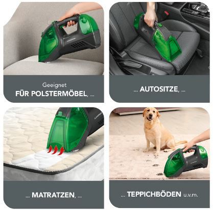 CLEANmaxx 3 in 1 Kabelloser Polster  & Teppichreiniger für 62,94€ (statt 100€)