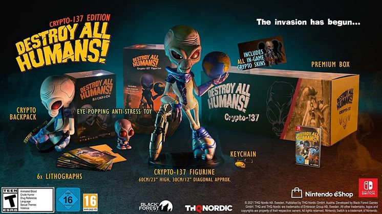 Destroy All Humans! Crypto 137 Edition (Switch) für 149,39€ (statt 209€)