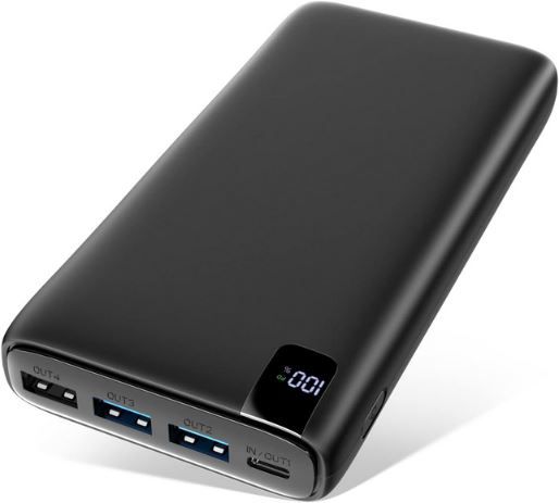 A ADDTOP 4 Port USB C Powerbank mit 26.800mAh für 17,49€ (statt 37€)