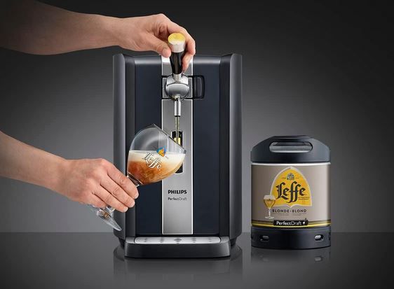 6 Liter Leffe Blonde Abteibier, Perfect Draft Fass ab 18,04€ (statt 24€)   Prime