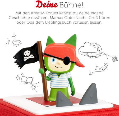 tonies Hörfigur   Kreativ Pirat für 10,39€ (statt 15€)   Prime