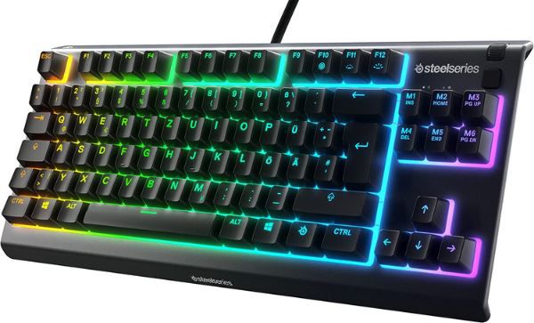 SteelSeries Apex 3 TKL RGB Gaming Tastatur für 38,98€ (statt 47€)