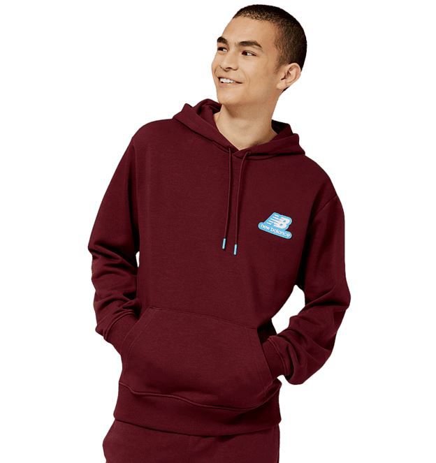 New Balance Essentials Stacked Rubber Hoodie in 3 Farben für je 27,99€ (statt 41€)