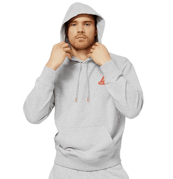 New Balance Essentials Stacked Rubber Hoodie in 3 Farben für je 27,99€ (statt 41€)