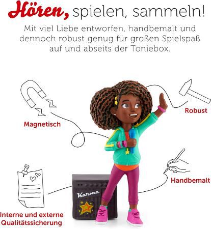 tonies Hörfigur Karmas Welt, Hörspiel mit Liedern für 9,99€ (statt 15€)