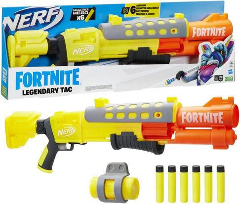 Nerf Fortnite Legendary TAC Blaster + 6 Darts für 29,30€ (statt 39€)   Prime