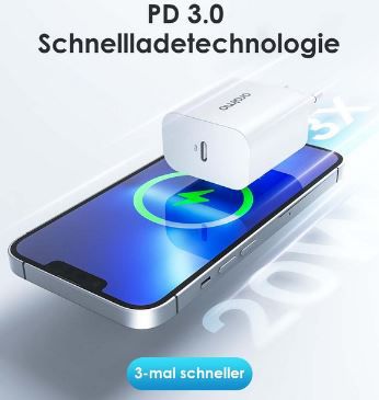 2x Oraimo USB C 20W Ladegerät für 6,99€ (statt 11€)