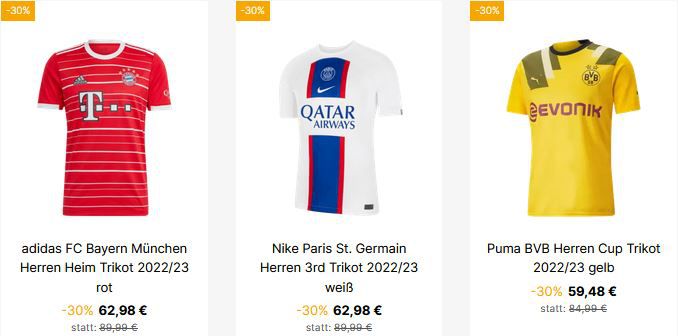 Geomix Club   und Nationalteamfanartikel Sale mit 10% Extra Rabatt ab 75€