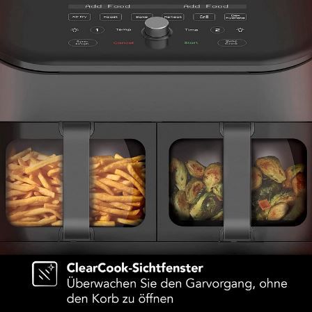 Instant Vortex Plus Heißluftfritteuse mit ClearCook, 7,6L für 169,99€ (statt 193€)