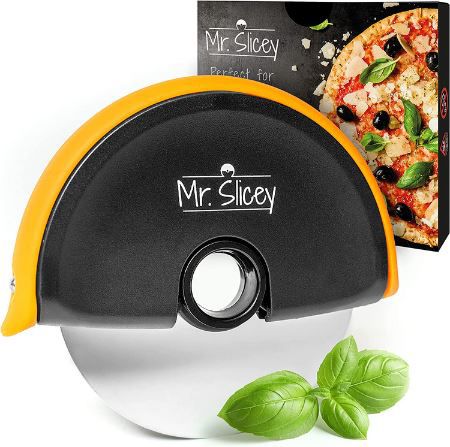 Helperfect Mr. Slicey Pizzaschneider + Sicherheits Gummilippe ab 5,19€ (statt 7€)