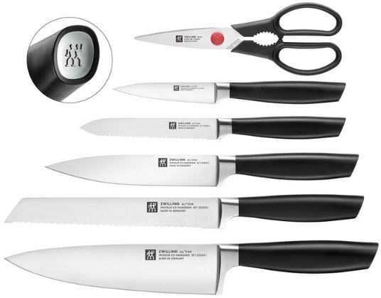 Zwilling All * Star Messerblockset mit KiS Technologie, 7 tlg für 206€ (statt 299€)