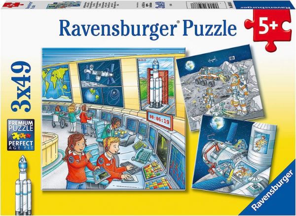 Ravensburger Auf Weltraummission Kinderpuzzle für 5€ (statt 12€)   Prime