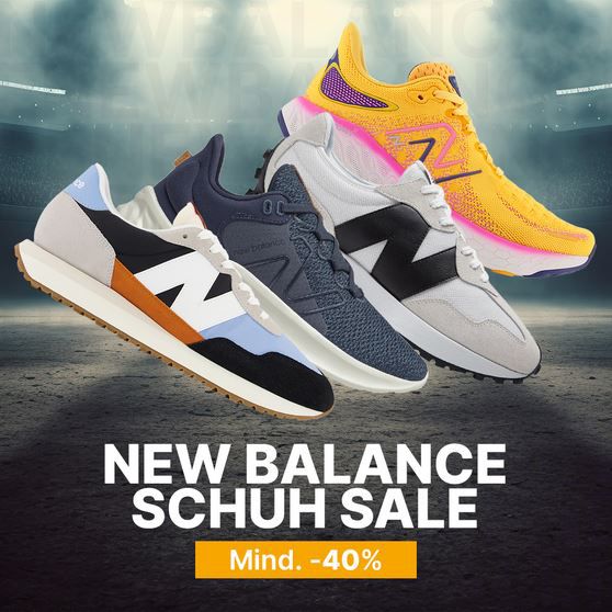 🔥 40% Rabatt auf New Balance Schuhe + 5€ Gutschein