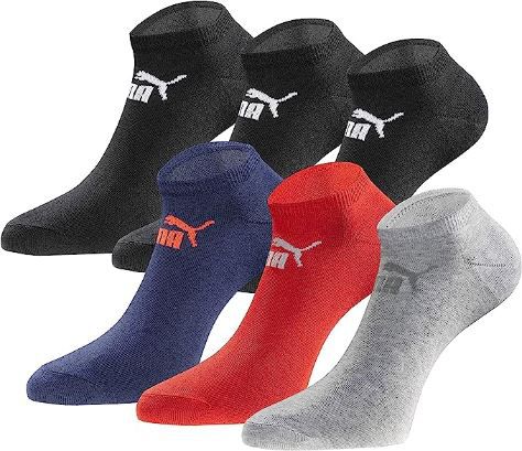 18 Paar Puma Sneakersocken   verschiedene Farbkombinationen für 22,99€ (statt 38€)