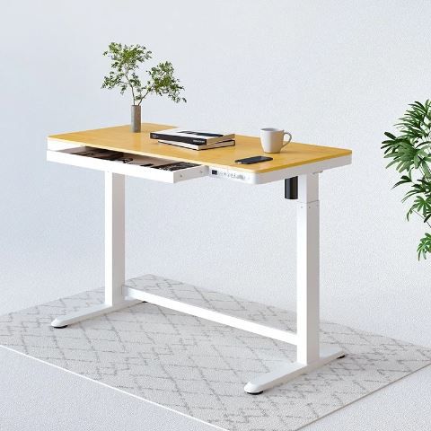 Flexispot EW8-BB Elektrisches Schreibtischgestell mit Bambusplatte für 469,99€ (statt 550€)