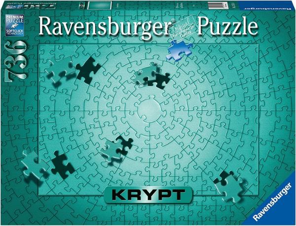 Ravensburger 17151 Krypt Puzzle Metallic Mint für 9,99€ (statt 14€)   Prime
