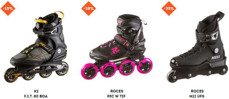 SportScheck: Inlineskates Sale mit 15% Rabatt + 20% Extra