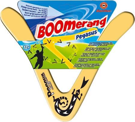 Paul Günther 1374 Boomerang Pegasus, ca. 25cm für 3,24€ (statt 7€)   Prime