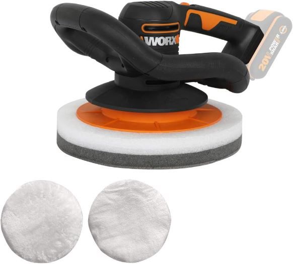 Worx WX856.9 Akku Poliermaschine 20V Ohne Akku & Ladegerät für 47,95€ (statt 60€)