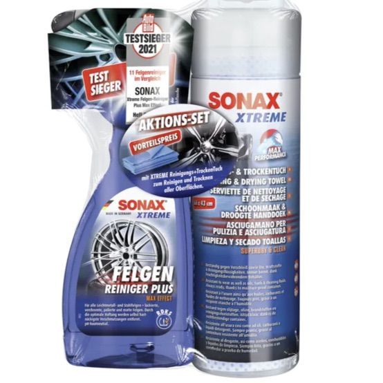 SONAX Felgenreiniger 500 ml + Trockentuch für 11,60€ (statt 14€)