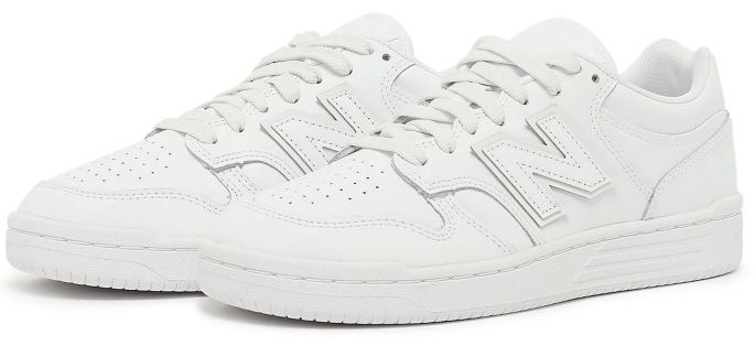 New Balance BB480 Low Herrensneaker in Weiß für 56,50€ (statt 76€)