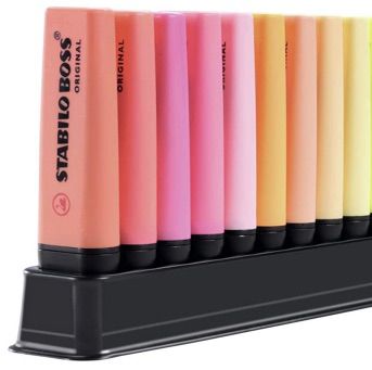 STABILO BOSS Textmarker Set (9 Leucht- &#038; 14 Pastellfarben) für 18,89€ (statt 23€)