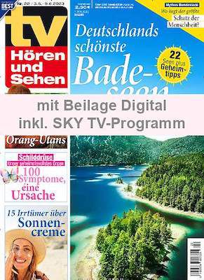 52 Ausgaben tv Hören und Sehen mit tv world für 145,80€ + Prämie bis 100€ Gutschein