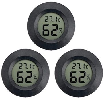 3x CalmGeek Hygro  & Thermometer mit LCD für 8,99€