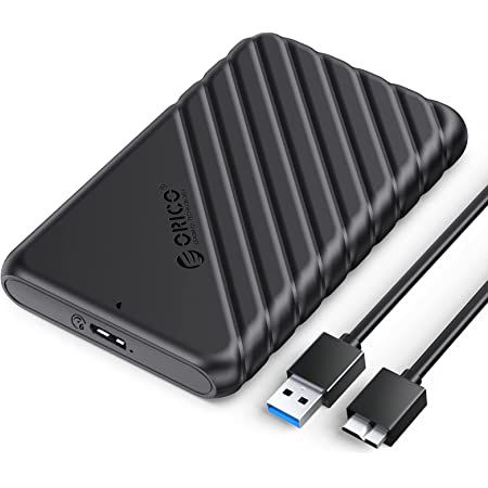 ORICO 2,5 Zoll Festplattengehäuse mit USB 3.0 Kabel für 6,11€   Prime