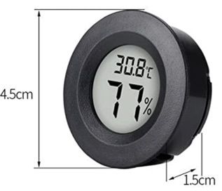 3x CalmGeek Hygro  & Thermometer mit LCD für 8,99€