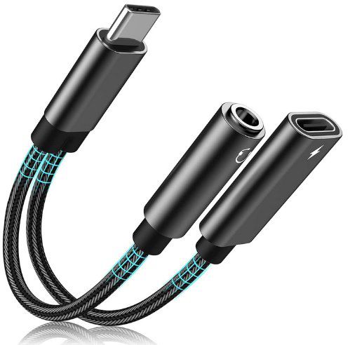 2in1 USB C Adapter für Aux & USB C für 8,49€ (statt 13€)