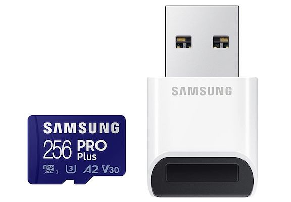 Samsung PRO Plus microSD 256GB Speicherkarte für 33,99€ (statt 42€)   Prime