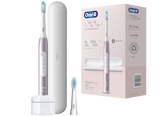 Oral B Pulsonic Slim Luxe 4500 Elektrische Zahnbürste für 58,99€ (statt 65€)