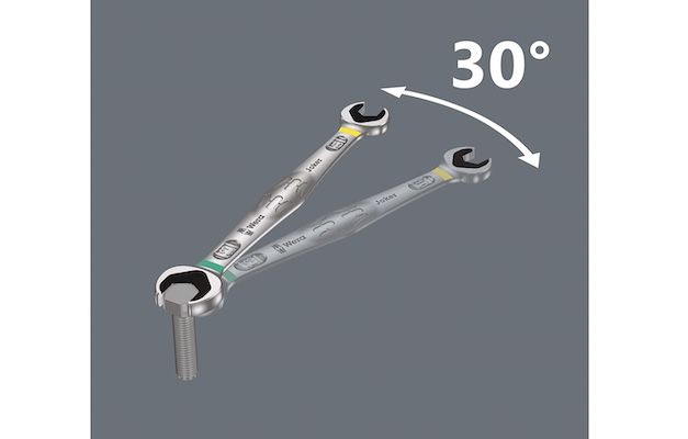 6 tlg. Wera Maul Ringratschen / Doppelmaulschlüssel Satz für 92,99€ (statt 108€)