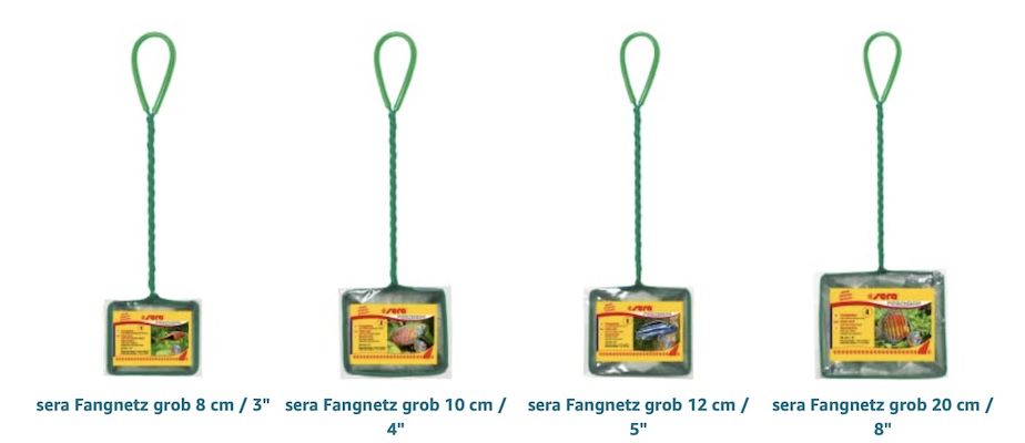 sera 8824 Fangnetz grob mit 12 cm für 1,25€   Prime