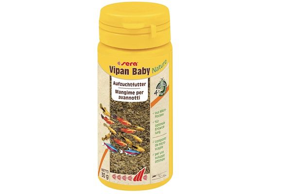 Jungfischfutter sera Vipan Baby Nature 50 ml (30 g) für 1,81€   Prime