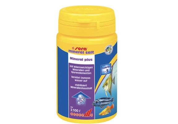 105g sera mineral salt   Wasseraufbereiter fürs Aquarium für 3,39€ (statt 6€)   Prime