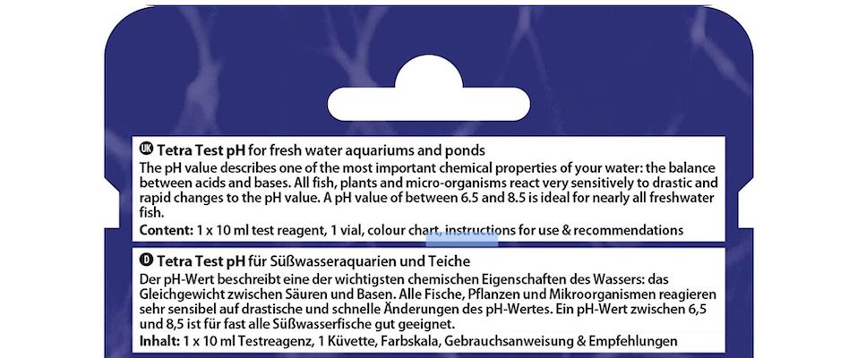 Tetra Test pH   Wassertest für Süßwasser Aquarien für 4,23€ (statt 7€)   Prime