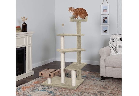 Furhaven Tiger Katzenbaum mit Spieltreppe für 65,34€ (statt 86€)