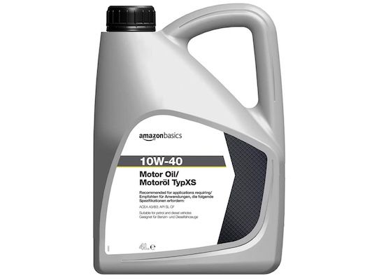 4L Amazon Basics – Motorenöl 10W 40 Typ XS für 18,80€ (statt 26€)   Prime