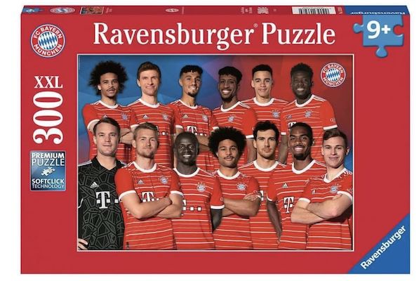 Ravensburger Kinderpuzzle 13328   FC Bayern für 8,69€ (statt 12€)   Prime