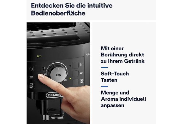 DeLonghi Magnifica S Kaf­fee­voll­au­to­mat für 259,99€ (statt 300€)