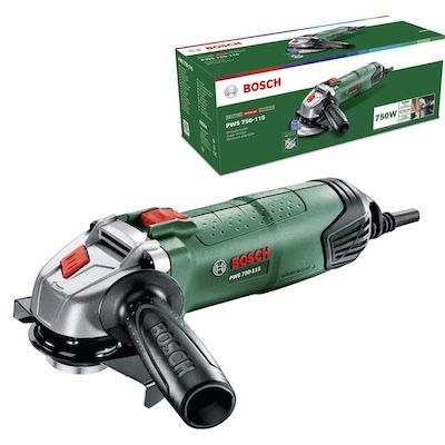 Bosch PWS 750-115 Win­kel­schlei­fer mit 750W für 45,76€ (statt 60€)
