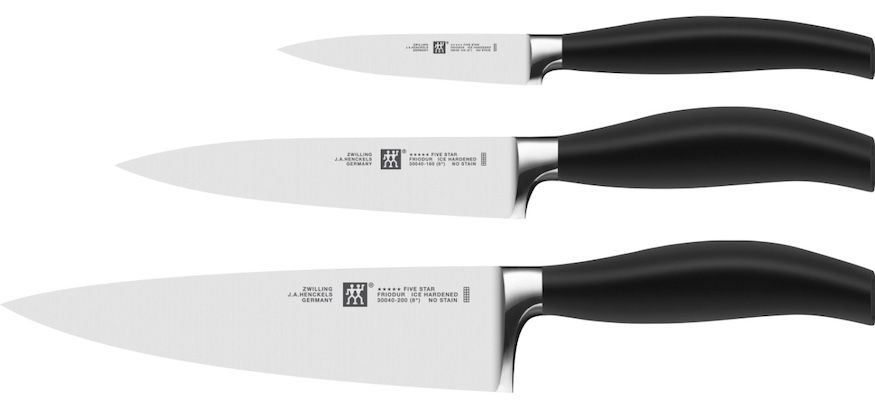 Zwilling Messer Set FIVE STAR ab 35,94€ (statt 55€)