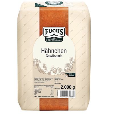 2 kg Fuchs Hähnchen-Würzsalz GV für 7,26€ (statt 13€) &#8211; Prime
