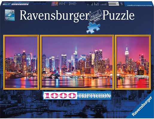 Ravensburger Triptychon Puzzle New York für 11,98€ (statt 15€)